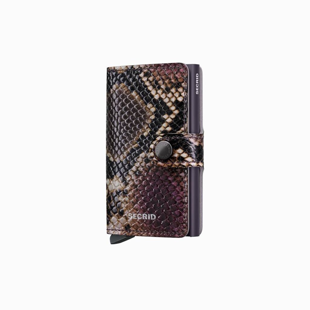 Cartera Miniwallet Serpent Purple