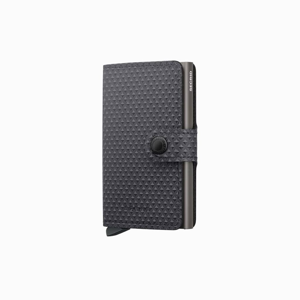 Cartera Miniwallet Pyramid Grey